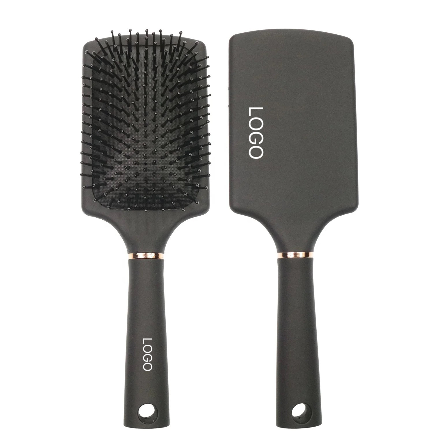 跨境热销美发工具气垫按摩气囊顺发理发店排骨卷发TT大方板梳