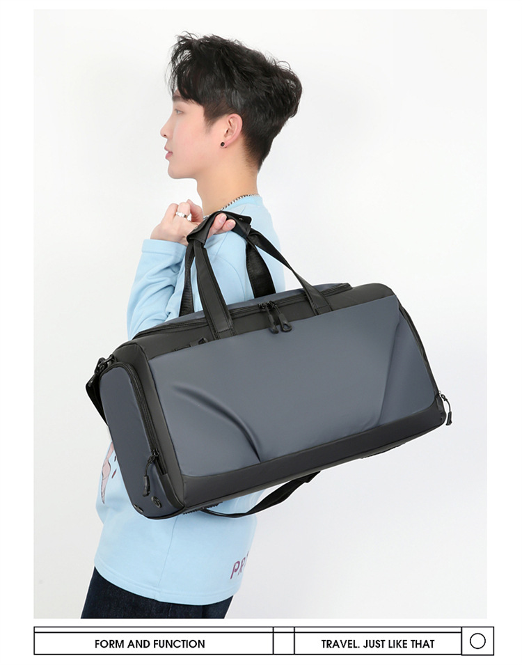 Unisex Fashion Solid Color Nylon Travel Bags display picture 1