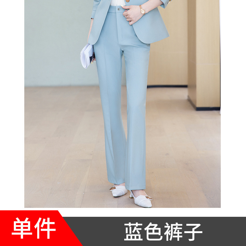 西装外套女秋2025新款美容师西服店长工装酒店前台工作服职业套装|undefined