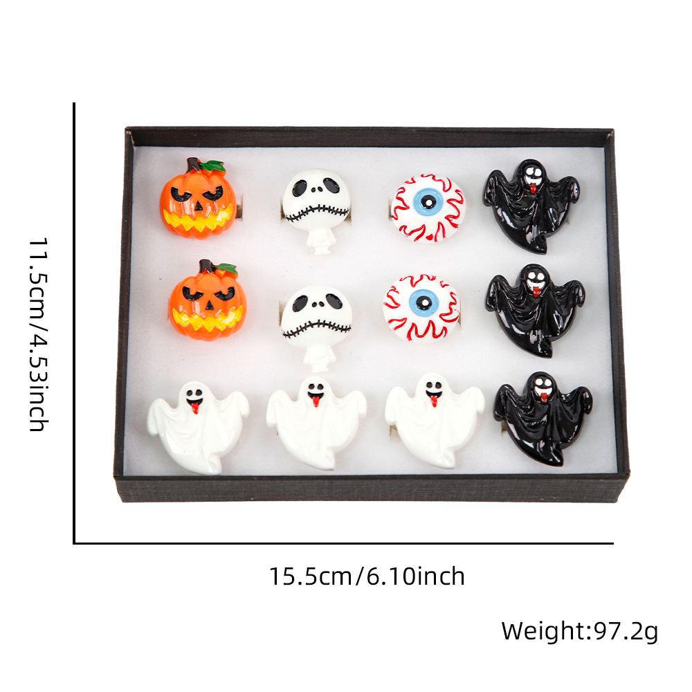 Conjunto de anillo de Halloween (temu, no pongas en los estantes)