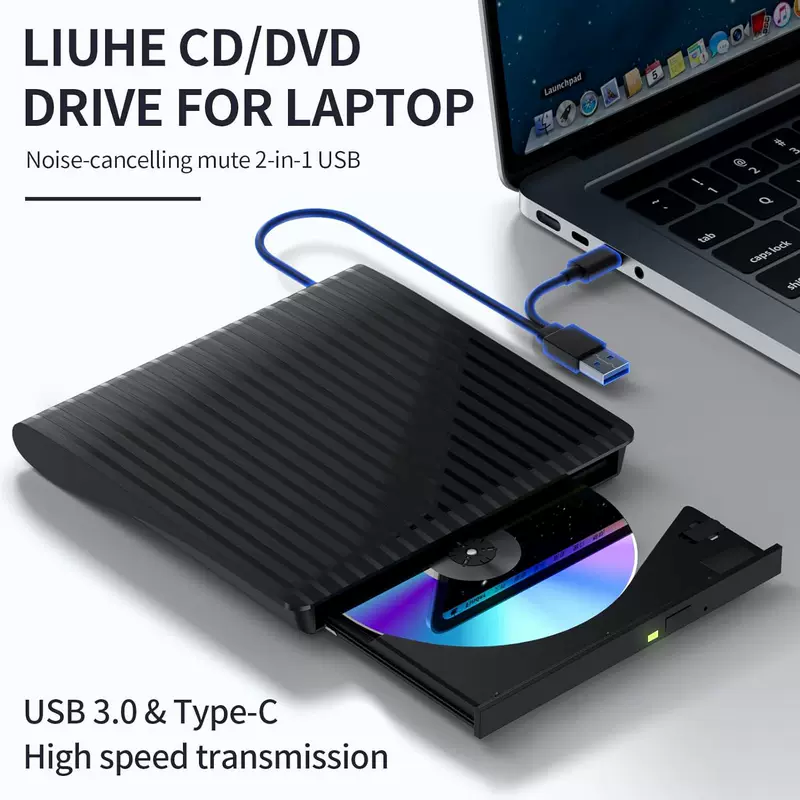 Computer opticaldrive Laptop external burner Mobile DVDdrive
