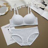 Летнее нижнее белье для школьников, тонкий подростковый бюстгальтер, бюстгальтер пуш-ап, хлопковый бюстгальтер без косточек, бюстгалтер