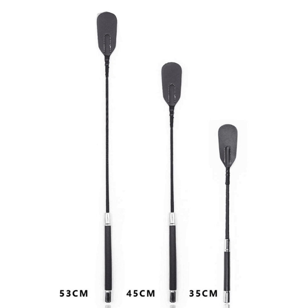 Látigo de entrenamiento sexy, látigo largo de 45 cm para comercio exterior, látigo para caballos, juguete sexual alternativo para parejas, látigo de enseñanza, látigo recto, látigo trenzado. image 3