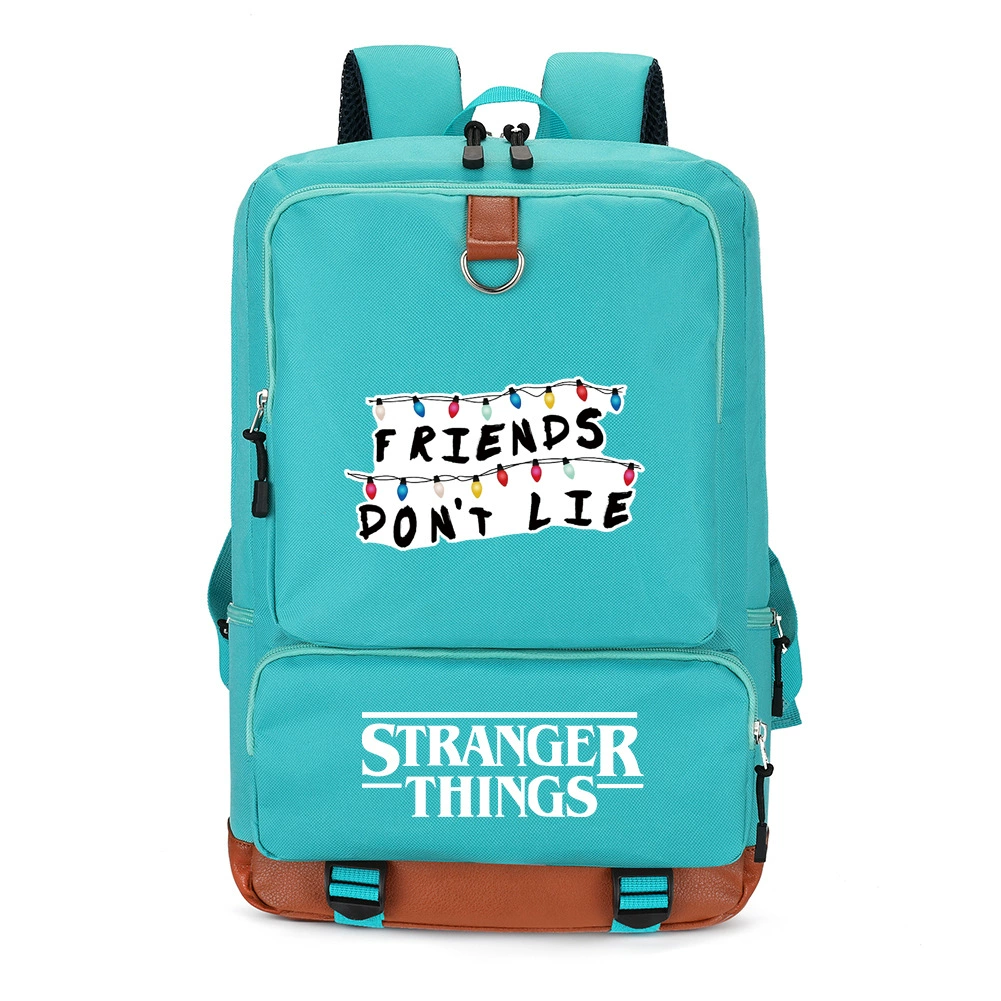 Американский драматический мультфильм Stranger Things Странная история Рюкзак школьный рюкзак для учащихся начальной и средней школы