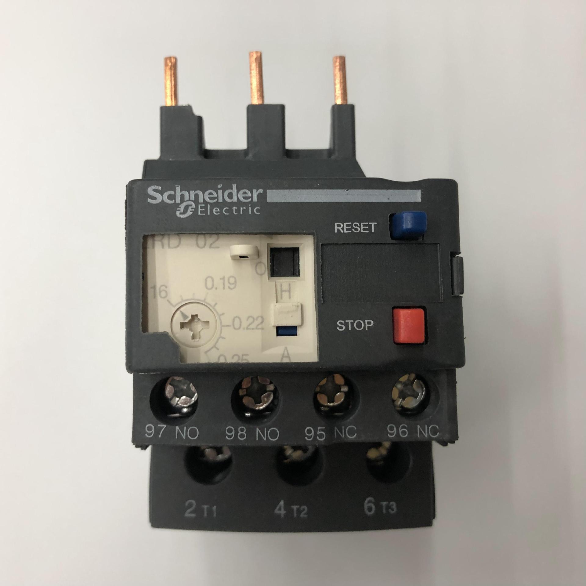 原装正品LRD02KN 0.16-0.25A Schneider过流保护热过载继电器