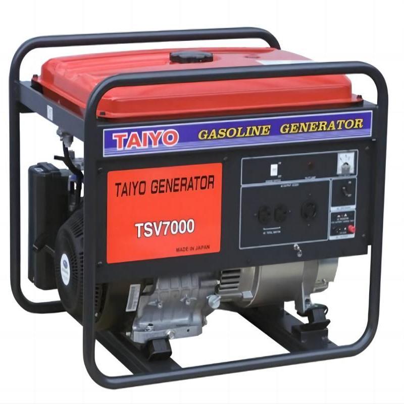 大洋品牌TSV7000小型户外露营5KW汽油发电机组