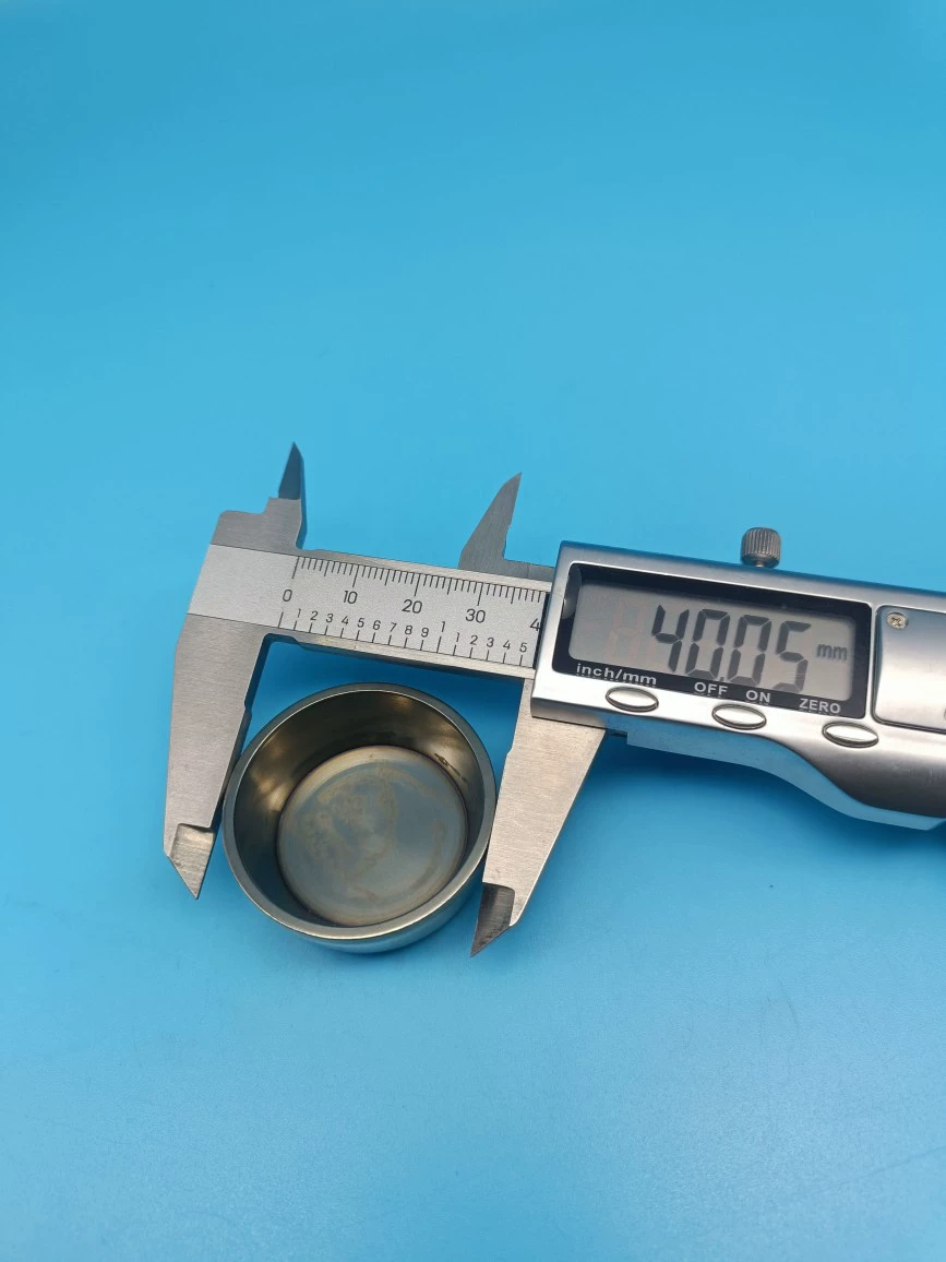 B14-0140-0 молибденовый тигель 40x17 мм, аксессуары для оптического вакуумного покрытия, накладки колокольчика, толщина стенки 2 мм