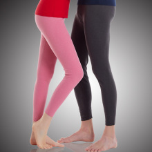 冬季女秋裤德绒纯色双面磨毛打底裤子薄款内穿男士保暖裤加厚保暖