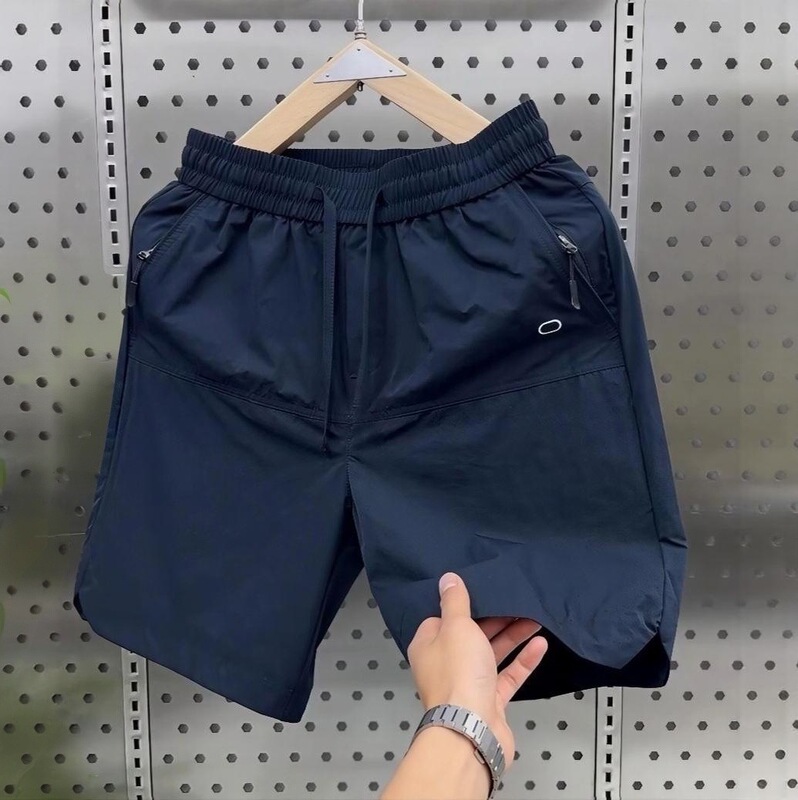 2026 Summer New Original Quality Men's Quick-Dry Breathable Mesh Loose Simple Versatile Fashionable Five-Point Shorts