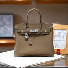 高品质半手工铂金包头层togo原厂皮30/25/20cm经典百搭女士手提包