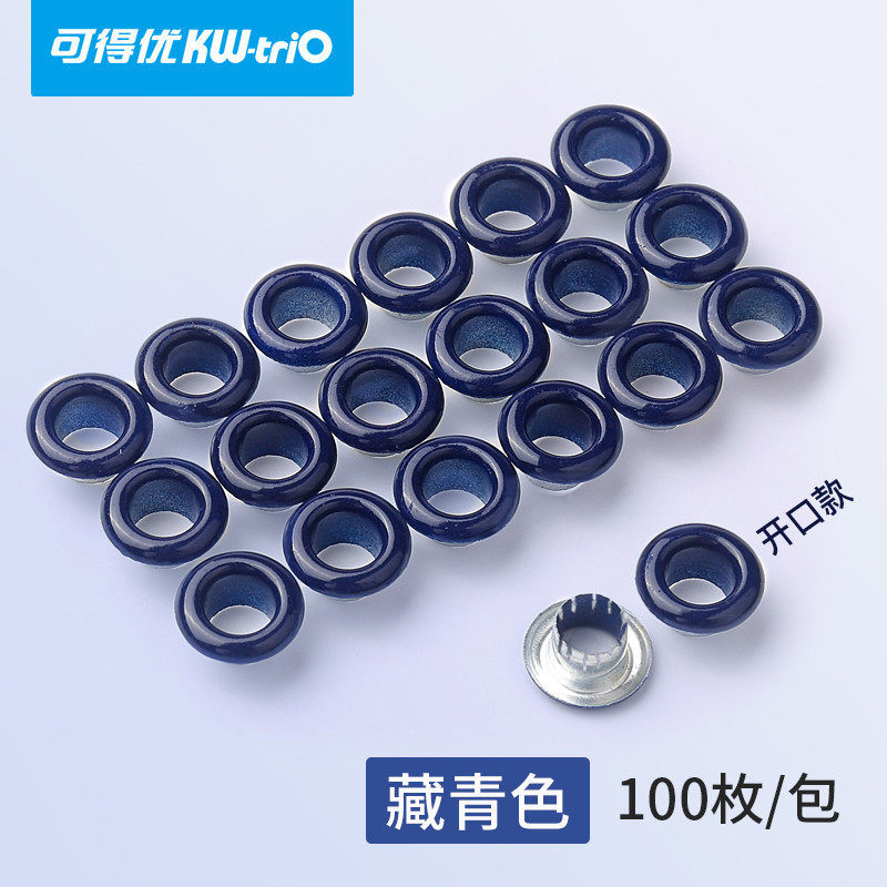 Kedeyou plástico color metal hebilla de ojo de pollo anillo de protección transparente remachadora de tarjetas perforadora manual perforadora de anillo