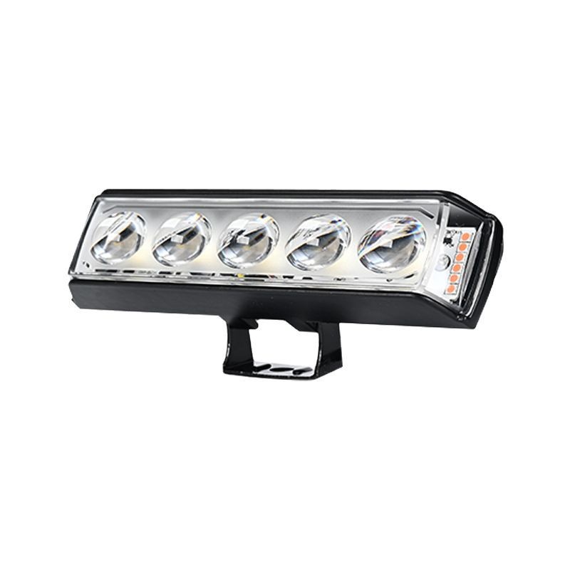 Lámpara de luz corta de tres lados de motocicleta LED flash de explosión de luz intensa exterior de farol integrado de pavimentación de carretera para vehículo eléctrico image 15