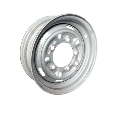 500-12 Electric Tricycle Wheel Hub Changan 5-Hole Fuel-Powered Tricycle and Quadricycle Front and Rear Wheel Thickened Steel Rim Parts (Hub) - tricycle-wheel-hub-500-12-changan-5-hole-white