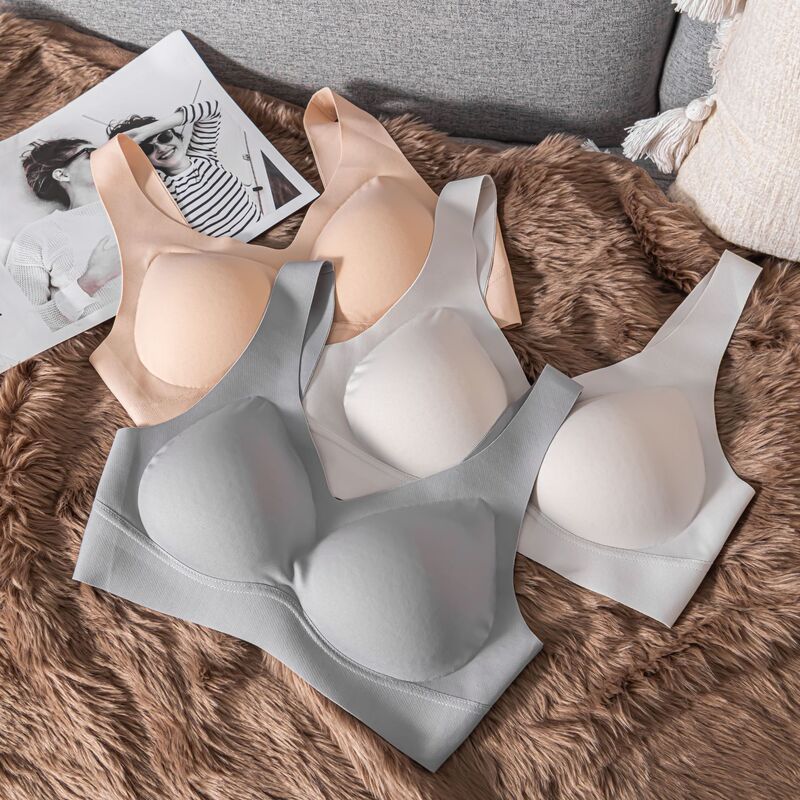 Shaping quick-drying underwear women's seamless correction chest push up upper support adjustable bra cool factor ultra-thin Shaping quick-drying underwear women's seamless correction chest push up upper support adjustable bra cool factor ultra-thin