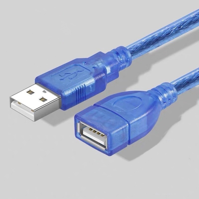 全銅2.0高速伝送延長線公対母コンピュータプリンタuディスク延長磁気リング付きデータライン|undefined