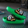 Children's summer high slippers for boys, non-slip cartoon slide suitable for men and women indoor, soft sole