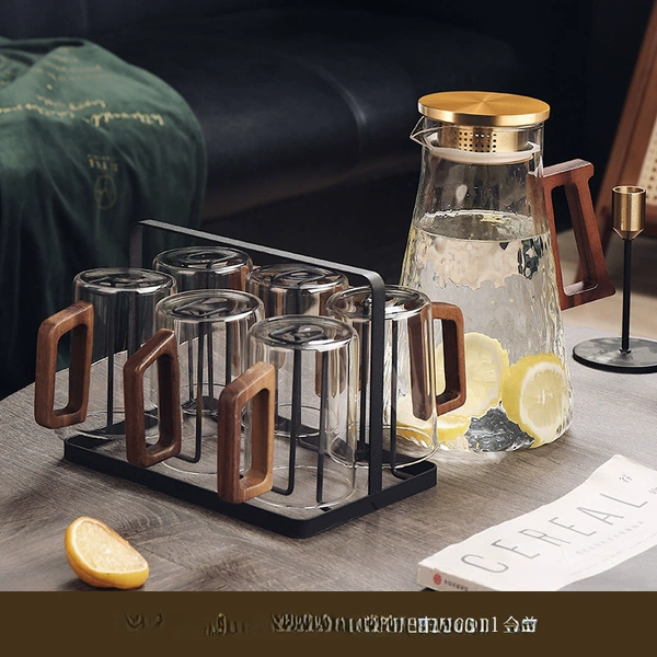 Black glass holder, 300 ml, 1800 ml