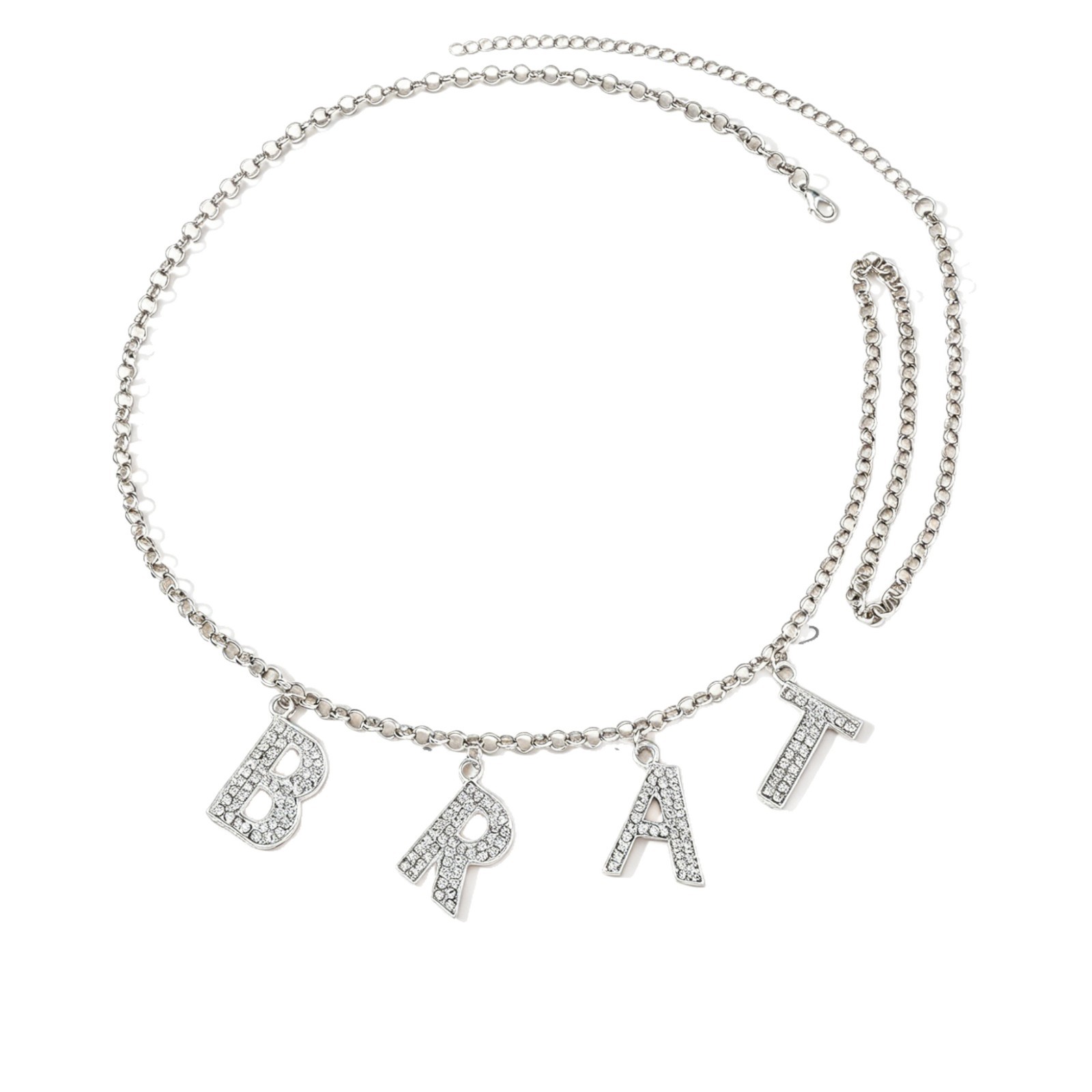 Strass Brat Bauchkette Für Damen Exklusiver Körperschmuck_voghion.com