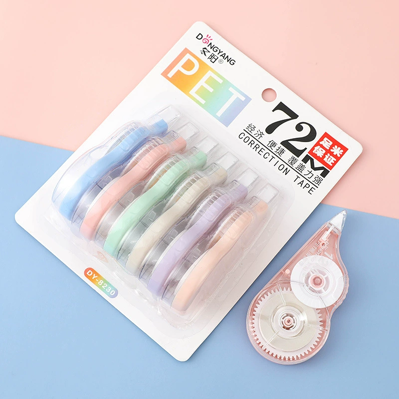 Корректирующая лента 72m внешняя торговля Morandi лента для коррекции цвета непрерывная лента для домашних животных студенческая канцелярская корректирующая лента оптом