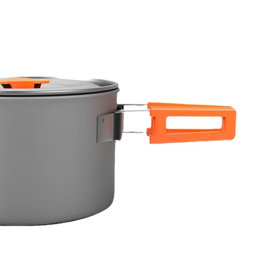 Outdoor cookware camping set outdoor water pot tea pot camping portable cookware and tableware complete set