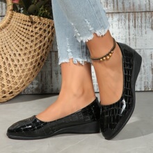 Y 34721 Spring New Pointed Wedge Casual Shoes ��ͷ�¸���Ь