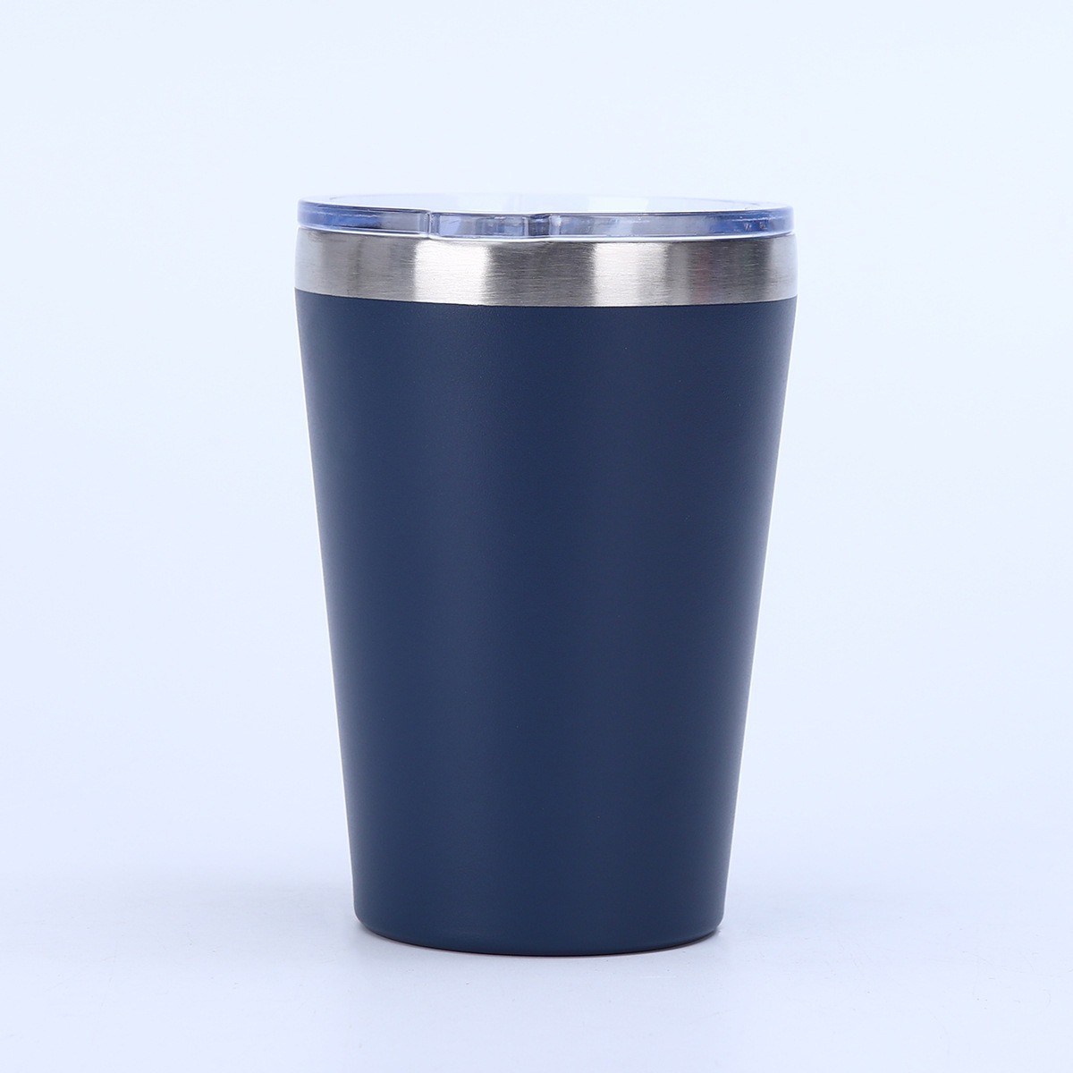 Transfronterizo simple taza de automóvil de 12oz 304 taza de acero inoxidable de doble capa vacío taza portátil logo personalizado