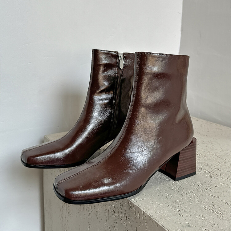 브라운 플러스 벨벳 6cm