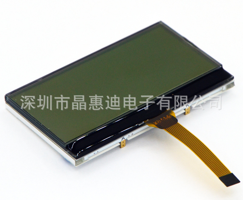 �ֱ���128X64 2.2�� lcm  ���� SPI 10PIN �׵׺��� Һ��ģ�鳧��