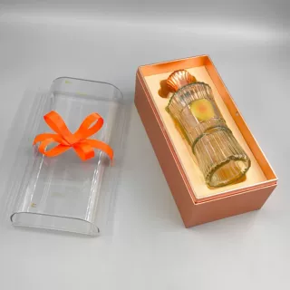 亚克力印刷烫金酒盒 PETPVCPS白酒红酒包装盒 亚克力透明盒厂家