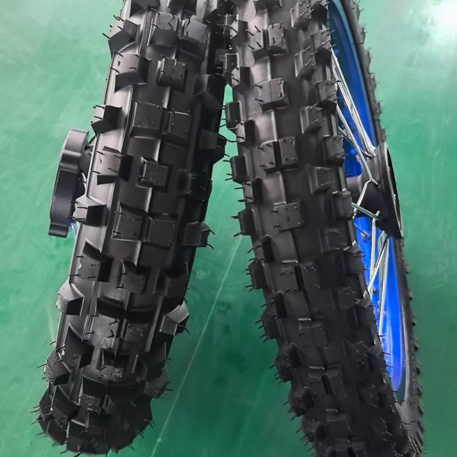 80/100-12，60/100-14电摩越野高齿轮胎前后一套