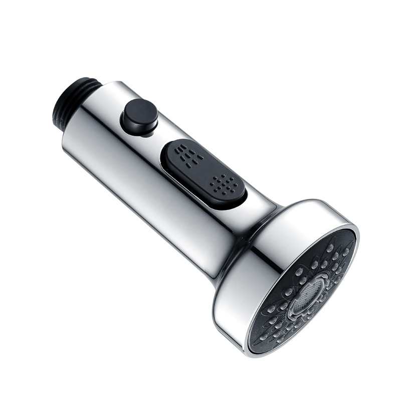 Faucet Accessories Three-Function Pull-Out Shower Head with Pause Function for Kitchen Sink, Shower Head, Handheld Shower
