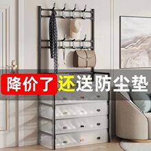 家用鞋架子多功能鞋帽架多层大容量简易鞋架收纳柜置物门口小鞋架