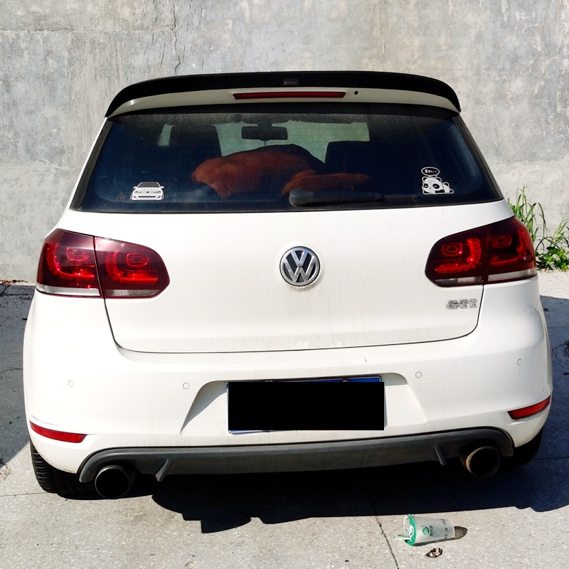 Suitable for 2009-2013 Golf 6 Gti R20 Revozport Modified Rear Wing Oris Style