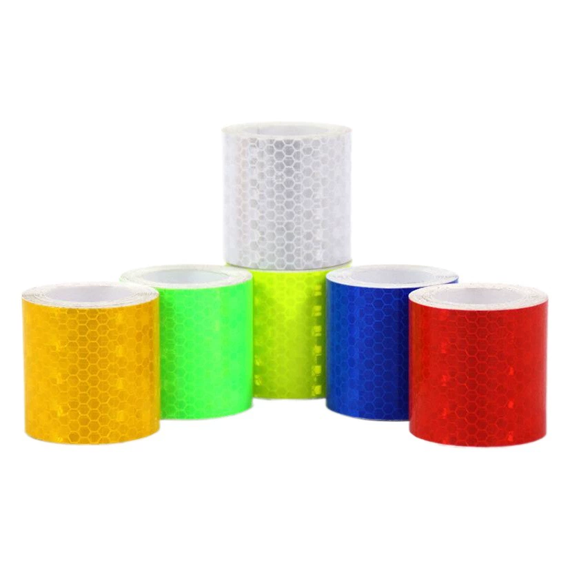 Светоотражающие Ленты Предупреждение Светоотражающие Полосы Сияющая Звезда Светоотражающая Пленка Светоотражающие Наклейки Светящиеся Полосы Предупреждение Ленты Кристалл Решетки