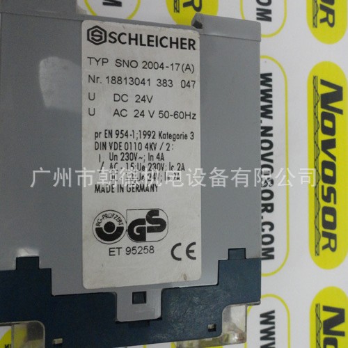 SNO2004-17(A) NR.18813041 383 047    SCHLEICHER 编码器