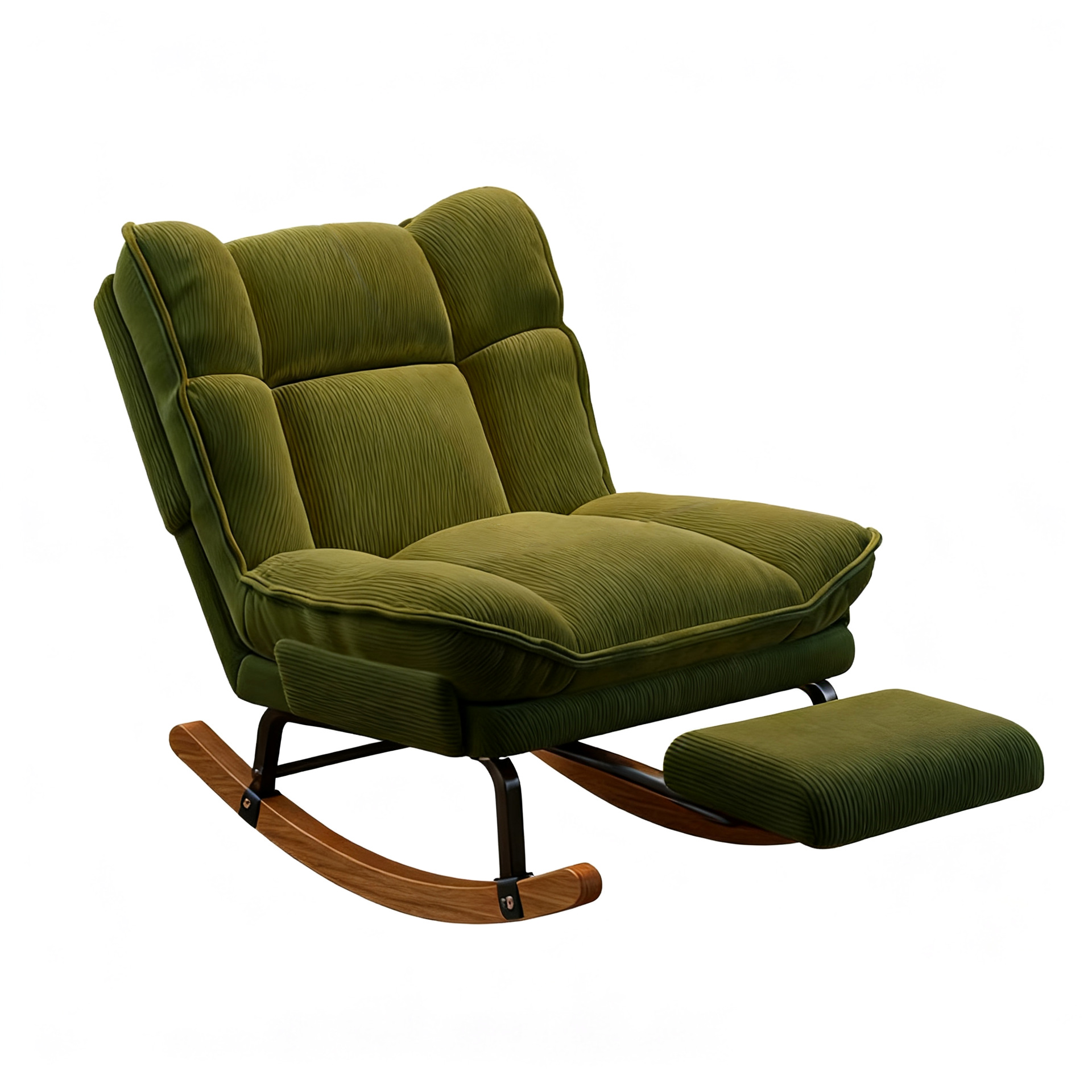 Silla de mecedor, sofá de descanso para adultos para dormir, silla de mecedor para adultos para dormir