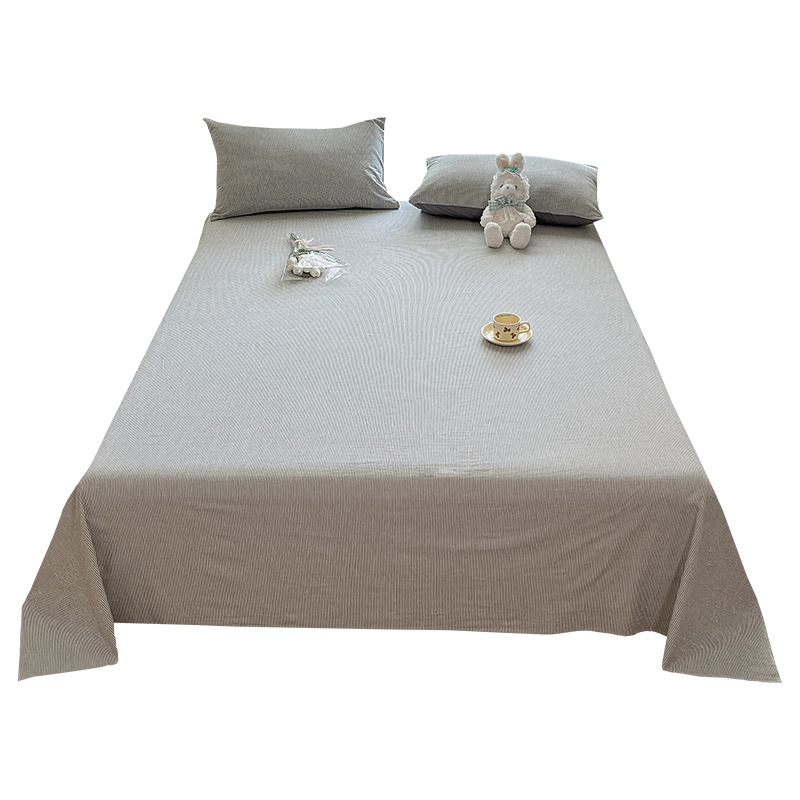 Sombrilla de cama de algodón de una sola pieza sábana antideslizante de algodón puro hombre 1.8m estuche protector de colchón Simmons estuche antipolvo 2025 nuevo estilo