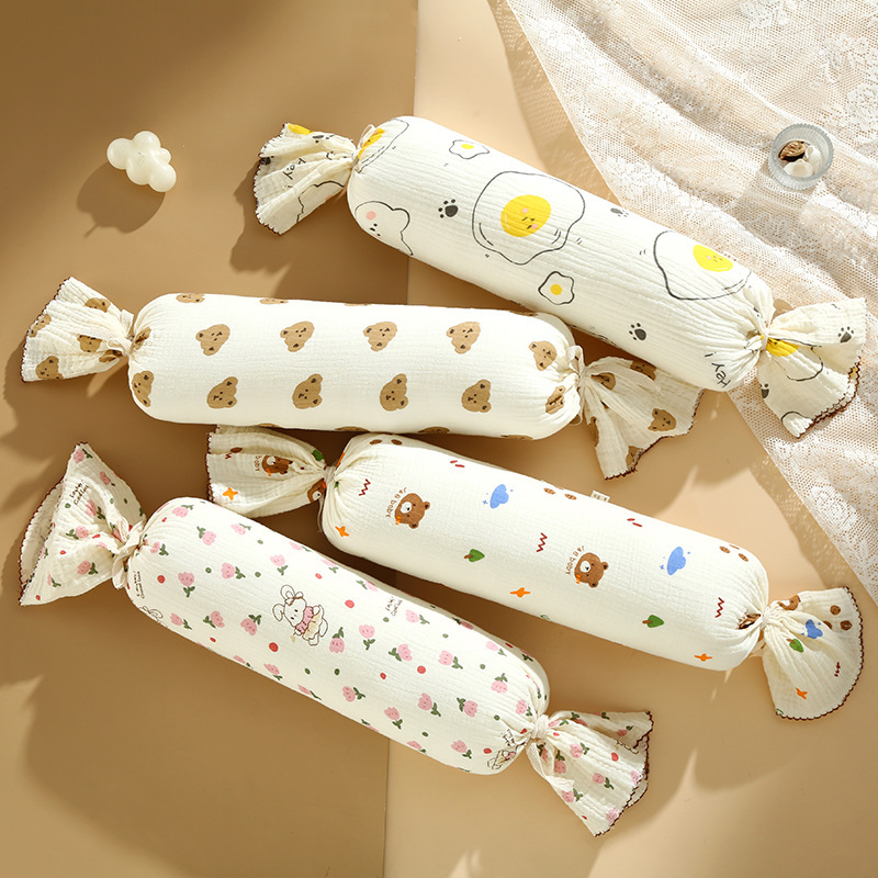 Candy Pillow Baby Class A Washable Children's Turn-over Cotton Newborn Baby Pillow Sweat Absorbing Breathable Candy Pillow Baby Class A Washable Children's Turn-over Cotton Newborn Baby Pillow Sweat Absorbing Breathable