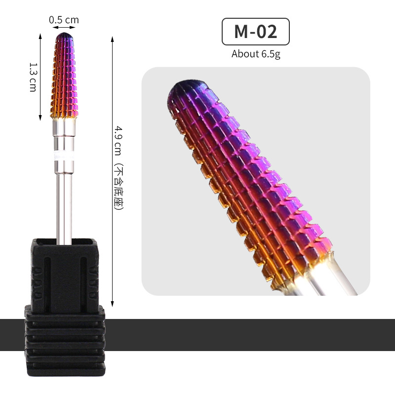 Amazon explosiva manicura de acero de tungsteno de acero para uñas