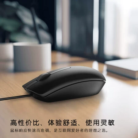 Компьютерная мышь Dell MS116 проводная KB216 клавиатура проводная бизнес офис классика plug and play