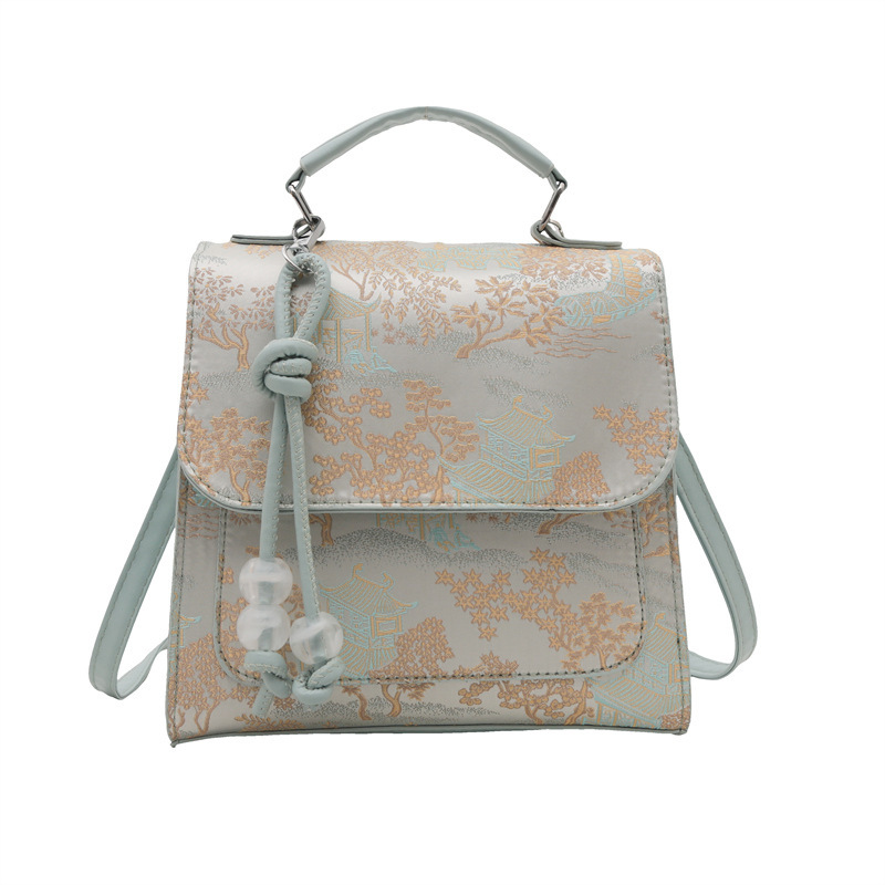 2024 New Style Fashion Design One Shoulder Crossbody Bag with Western Style, Pure Color, Fresh Underarm Texture_voghion.com