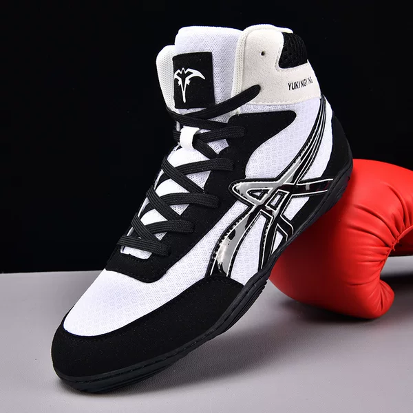 Professional Boxing Shoes for Competition and Training, Men's Wrestling Shoes, Fighting and Combat Shoes, Sanda Shoes, Weightlifting and Squat Shoes, Women's Gym Shoes