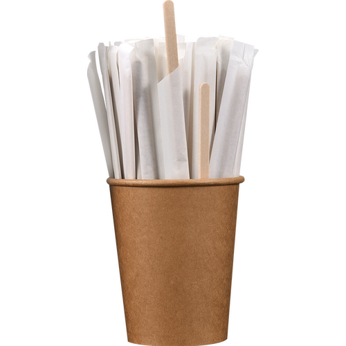 Aishangla independent bamboo coffee stirring stick hot drink disposable stirring stick milk powder honey stirring stick wholesale