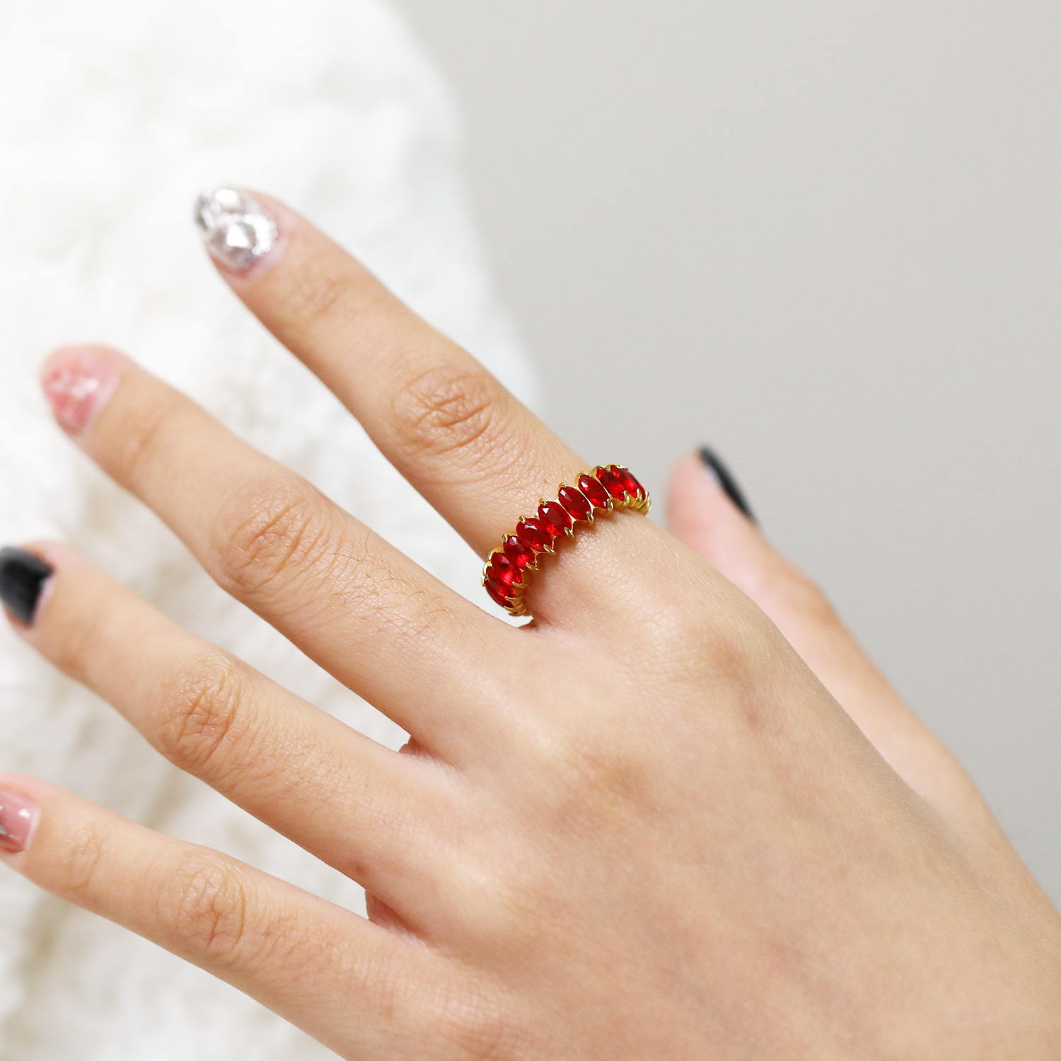 6g Weight Real Gold Plated Plating Material Rings Classification 10, 6, 7 Ring Size 1 Piece Quantity Holiday, Daily Occasion 304 Stainless Steel Material Geometric Pattern All Seasons Season Women's Gender Elegant, Simple Style Style Waterproof Non Tarnish Craft Real Gold Plated Geometric 304 Stainless Steel Elegant Simple Style Waterproof Non Tarnish Rings 27