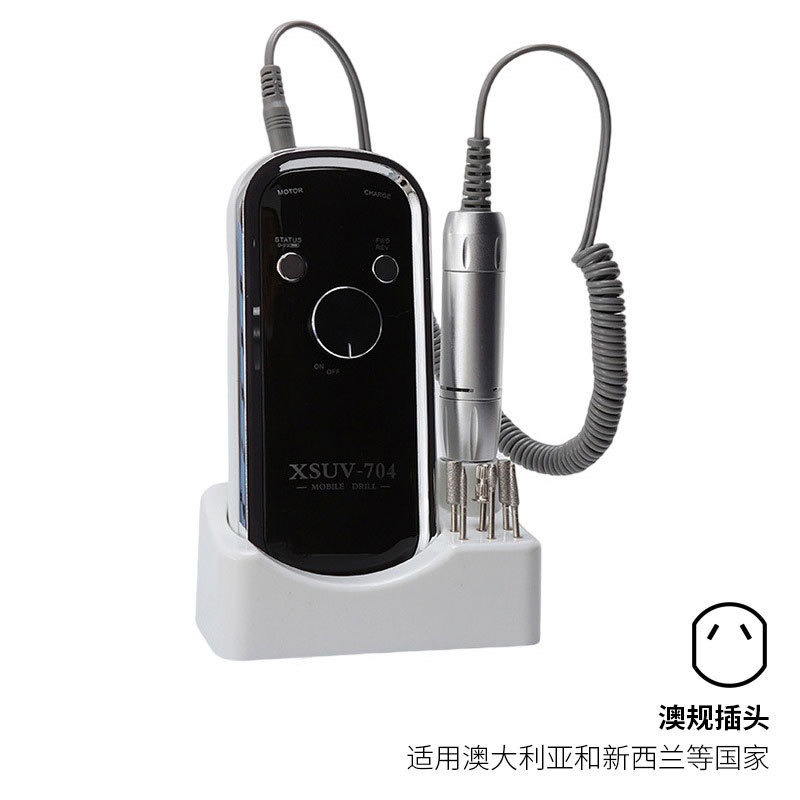 Polizador de uñas portátil transfronterizo 45000RPM Polizador de pulido multifuncional de almacenamiento de energía especial para la tienda de uñas