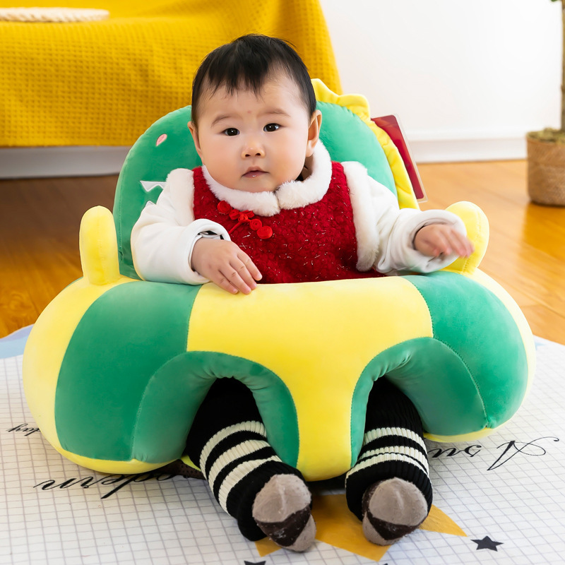 外の頭のタイプの赤ちゃんはシートを勉強します。赤ちゃんは椅子に座って座っています。神器は子供のソファーを分解して洗って、横転を防ぐことができます。|undefined