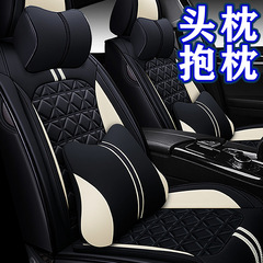 批發豪美汽車腰靠跨境卡通要靠枕抱枕頭居家辦公腰枕腰墊汽車頭枕