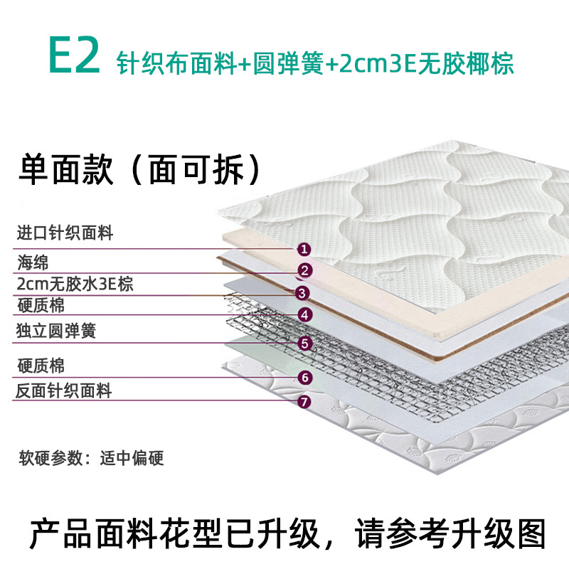 E2针织布圆弹簧+3e