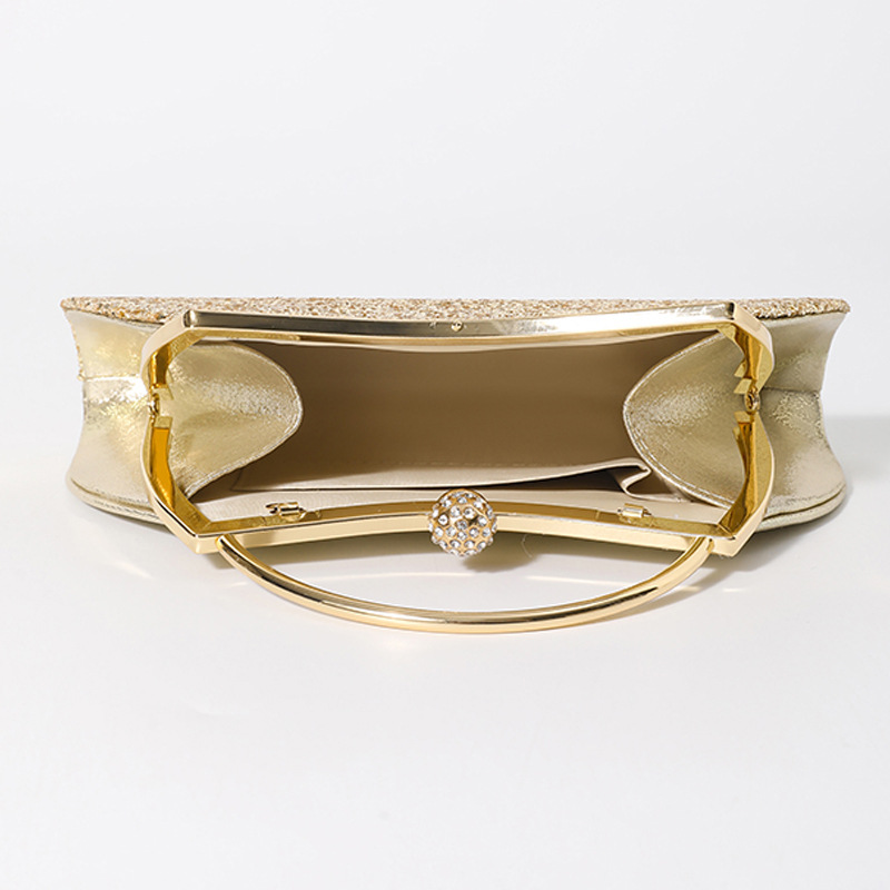 Women's Sparkling Diamond Crown Evening Clutch Bag Wedding Gift_voghion.com
