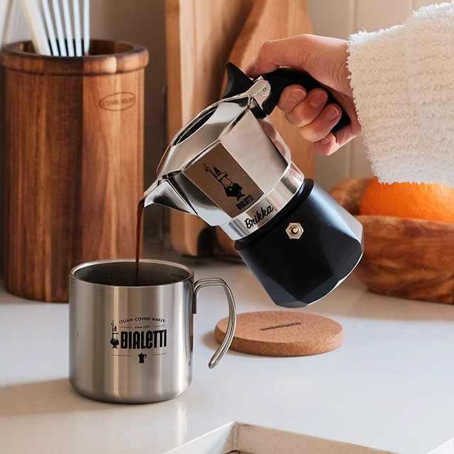 Bialetti Double-Valve Moka Pot Italian Coffee Pot Home Set Bialetti Upgraded Version 2026 New Model
